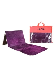 WT-Easycare Prayer Mat With Backrest Multicolour