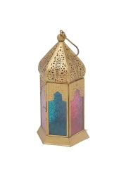 WT-Easycare Decorative Lantern Gold 20cm