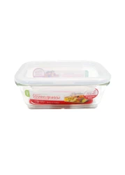 Lock &amp; Lock Oven Glass Rectangular Food Container Clear 630ml
