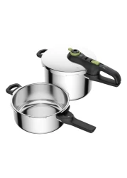 تيفال طقم طنجرة ضغط عصرية آمنة