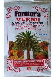Shalimar Farmer'S 100Percent Vermi Compost - 25 Lb