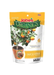 Jobes Organics Garden Fertilizer Spikes Easy Plant Care Fertilizer for Fruit and Citrus Plants and Trees 6 Count