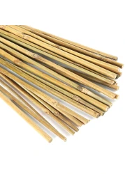 20 Pcs 18 Inch Natural Bamboo Plant Support Stakes for Indoor Plants, Bamboo Sticks Poles Garden Bamboo Stakes for Potted Plants, Tomato, Beans