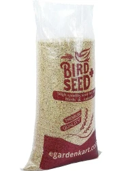 Egardenkart&reg; Bird Food Small Budgie finches canaries hookbills doves quail and sparrows Seed mix (30kgs, Budgie)