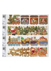 PMS Snow White Christmas Window Stickers