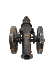 Handmade Pure Brass Cannon Tope Collectible Vehicle