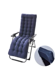 CLLC Sun Lounger Chair Cushions67inch Lounge Chaise Cushion Sun Lounger Mattress with NonSlip Back Elastic Sleeve for Garden OutdoorIndoorSofaTatamiCar SeatBench67 x 21 x 3 inch Blue