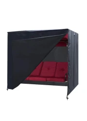 Slan Arrow Patio Swing Cover, 3 Seater Hammock Glider Chair Cover, Outdoor Swing Cover, UV Resistant, Waterproof, 87L x 60 D x 72 H inch