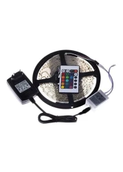 Color Changing LED Strip Light With Remote Control Multicolour 5meter