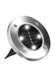 Generic Disk Led Solar Light Black/Silver