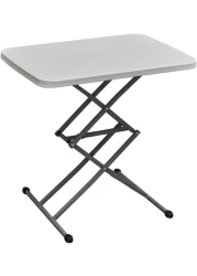 LANNY Multi-Function Adjustable Folding Table AK64 white