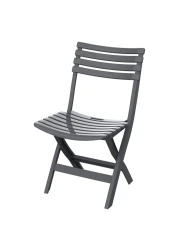 Cosmoplast Folding Chair Grey 40x35x78cm