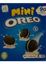OREO MINI BISCUITS 6 SNACK PACKS 114GM