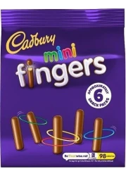 CADBURY MINI FINGERS BISCUITS BAG 115.8GM