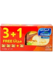 AL MARAI SLICES CHEDDAR 3+1x200GM