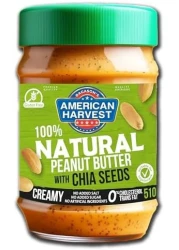 AHPEANUT BUTTER CREAMY CHIASEED510G