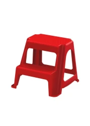 Cosmoplast Ladder Stool IFHHXX316DR Dark Red 47x46x41cm