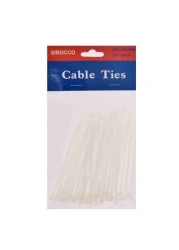 Sirocco Cable Ties White 50