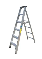 Penguin - Aluminium Two-in-One Ladder: Step 6, (1.8m - 3.2m)