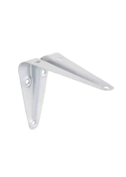 دابليو إل حامل رف 3 × 4 بوصة - أبيض