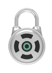 Generic Smart BT Keyless Waterproof Anti-Theft Padlock Silver 58 X 36 X 10millimeter