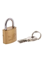 Generic Brass Heavy Duty Padlock Gold/Silver 20millimeter