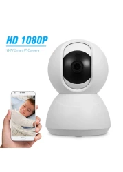 Generic-1080P WiFi Camera Smart IP Camera Baby Monitor Wireless Cam for Baby/Nanny/Elder/Dog/Pets Monitoring with APP, Pan/Tilt, 2-way Audio, Motion Detection Tracking CCTV Home Security Surveillance