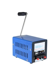 20W Portable Generator for Camping, Hand Crank Generator, Small Camping Generator, VQP Off Grid Living Supplies, Manual Power Supply Emergency Backup