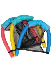 Aiwanto 3pcs Floating Swim Noodle Sling Mesh Chair Pool Float Lounge Chair Seat