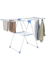 Laundry Cloth Drying Stand, Home Cloth Dryer Stand, Stainless Steel Cloth Drying Rack Stand, Foldable Clothes Drying Rack For Indoor And Outdoor