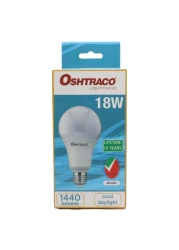 Oshtraco 18W LED Bulb E27 Cool Daylight