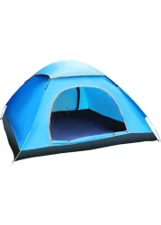 Waterproof Camping Pop-up Tent for 2-4 Person - Dome Family Tent for Outdoor Sports, Travel, Beach, Picnic