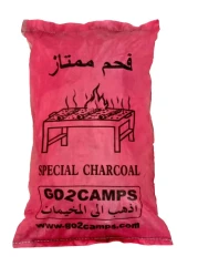GO2CAMPS Hardwood charcoal-BBQ Natural Charcoal -3 KG