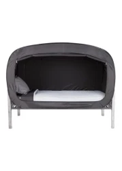 Generic EWN Foldable Private Bed Tent Polyester Black 200x110centimeter