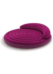 Ultra Daybed Lounge Airbed with Pump, Plastic Purple 191x51cm Comfortable and Durable Inflatable Daybed for Indoor and Outdoor Use, Perfect for Lounging, Camping, and Relaxation