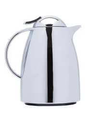 Emsa Auberge Quick Tip Vacuum Flask - Chrome 350 ml