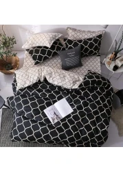 Golden Home Luxurious All-Season Single Comforter Set - Soft, Cozy, and Elegant, Include 1 Comforter,1Fitted Sheet,4 Pillow Covers