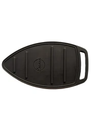 Encasa Homes Silicon Mat for Hot Iron Rest Heat Resistant Anti Slip Thicker Pad for Protecting Your Table During Ironing NonBurning Machine Washable Durable Black