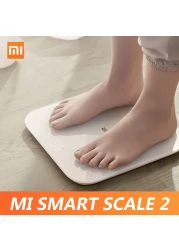 Xiaomi- Mi Smart Scale 2 BT 5.0 Body Balance Test APP Monitor Hidden LED Display Digital Fitness Scale