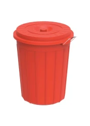 Cosmoplast Drum With Lid IFHHDR207RD Red 70L