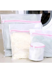 4-piece Laundry Mesh Washing Bags for cleaning or travel storage bag
