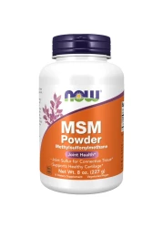 NOW Supplements MSM Methylsulfonylmethane Powder Supports Healthy Cartilage Joint Health 8Ounce
