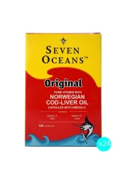 Seven Oceans Original Cod Liver Oil 100 Capsules