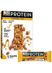 Be-Kind Caramel Nut Protein Bar, 50g Pack of 12