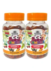 Sunshine Nutrition Vitamin C Dietary Supplement 60 Cool Gummies Pack of 2