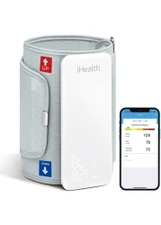 iHealth Neo Wireless Blood Pressure Monitor Upper Arm Cuff Bluetooth Blood Pressure Machine UltraThin Portable AppEnabled for iOS Android