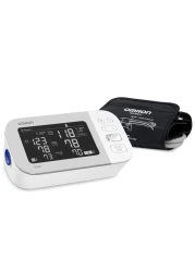 OMRON Platinum Blood Pressure Monitor Upper Arm Cuff Digital Bluetooth Blood Pressure Machine Stores Up To 200 Readings for Two Users 100 readings each