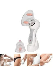 Electric Cupping Machine, Electric Anti Cellulite Full Body Massage Vacuum Cupping Suction Cup,Pain Relief Body Therapy Massager