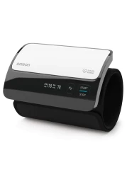 OMRON Evolv Bluetooth Wireless Upper Arm Blood Pressure Monitor with Portable OnePiece Design