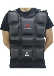 Max Strength Weighted Vest Gym Running Fitness Sports Training Weight Loss Jacket 10Kg/15Kg/20Kg (10)